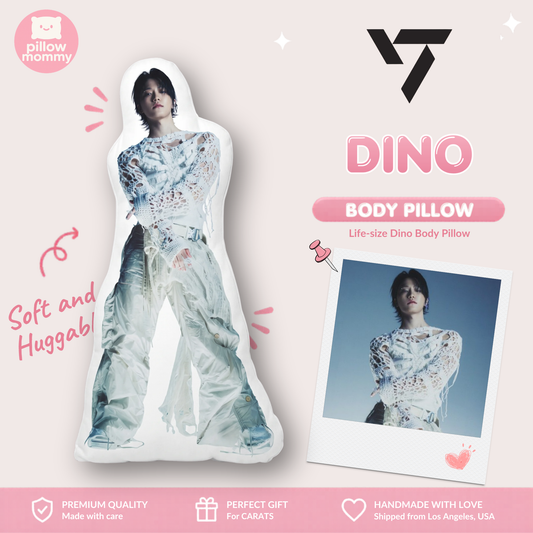 SEVENTEEN Dino Happy Burstday Life-Size Body Pillow