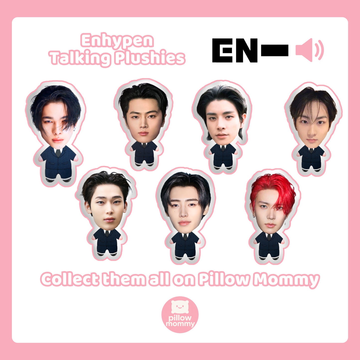 Enhypen Sunghoon Talking Plushie