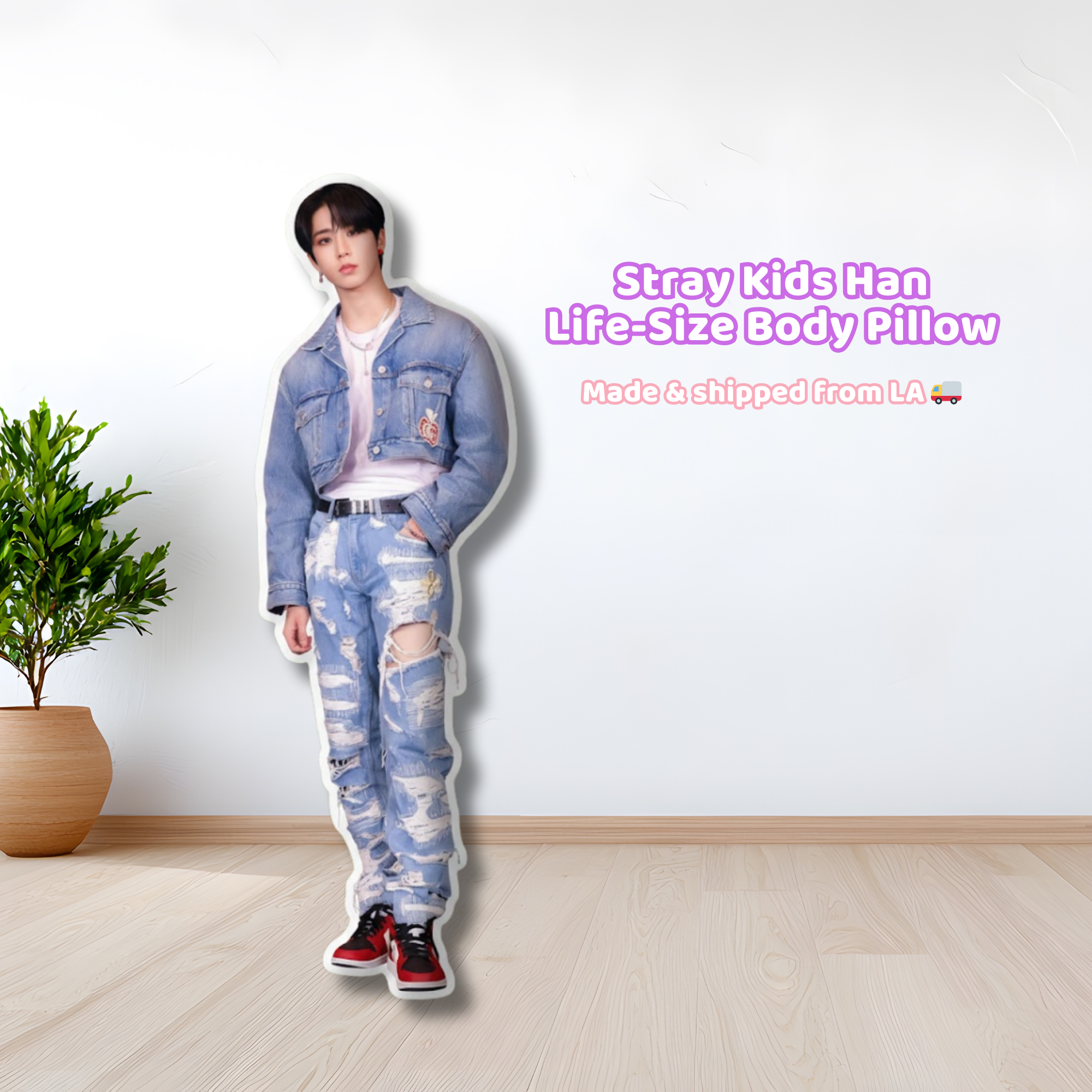 Stray Kids Han Life-Size Body Pillow