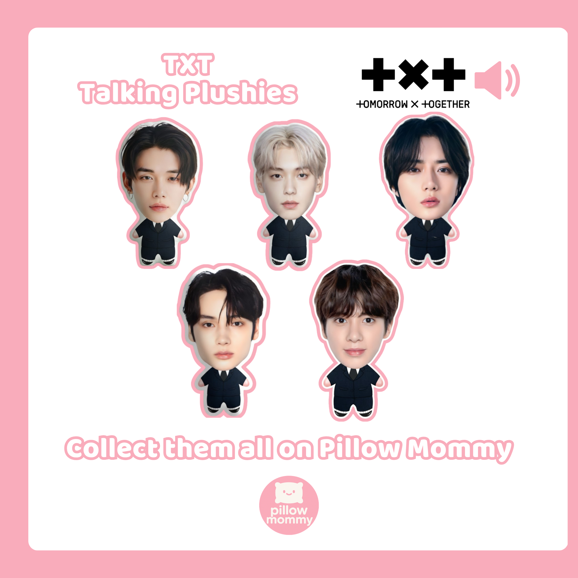 TXT Heuning Kai Talking Plushie