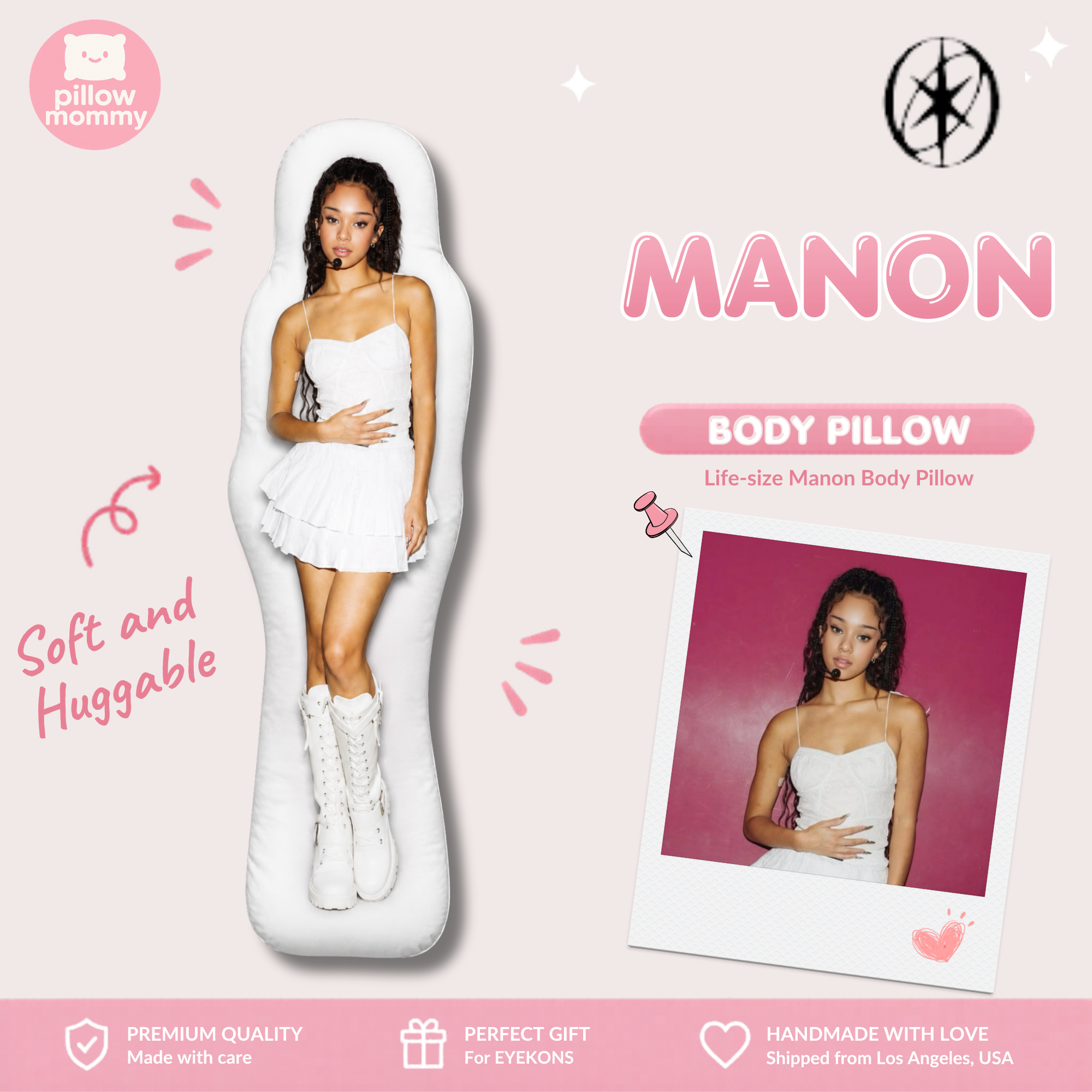 KATSEYE Manon Life-Size Body Pillow