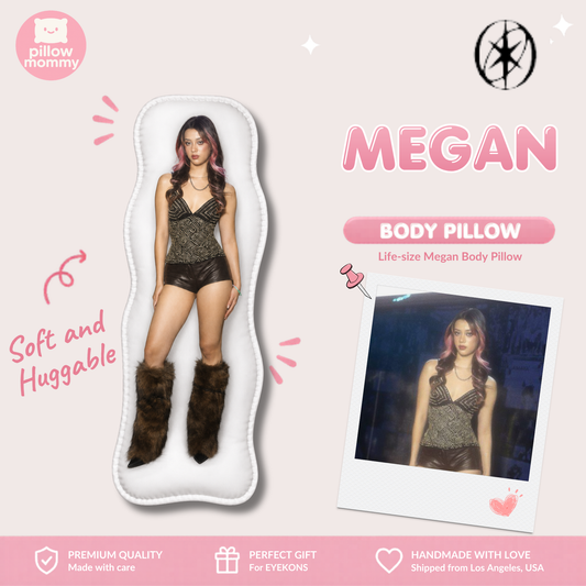 KATSEYE Megan Life-Size Body Pillow