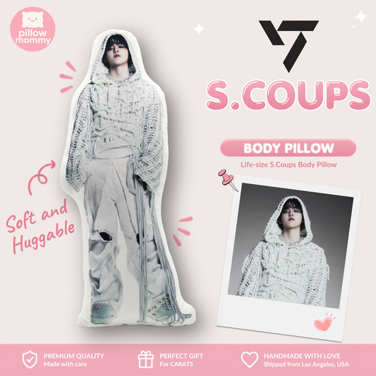 SEVENTEEN S.Coups Happy Burstday Life-Size Body Pillow