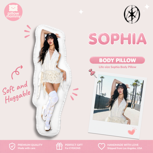 KATSEYE Sophia Life-Size Body Pillow