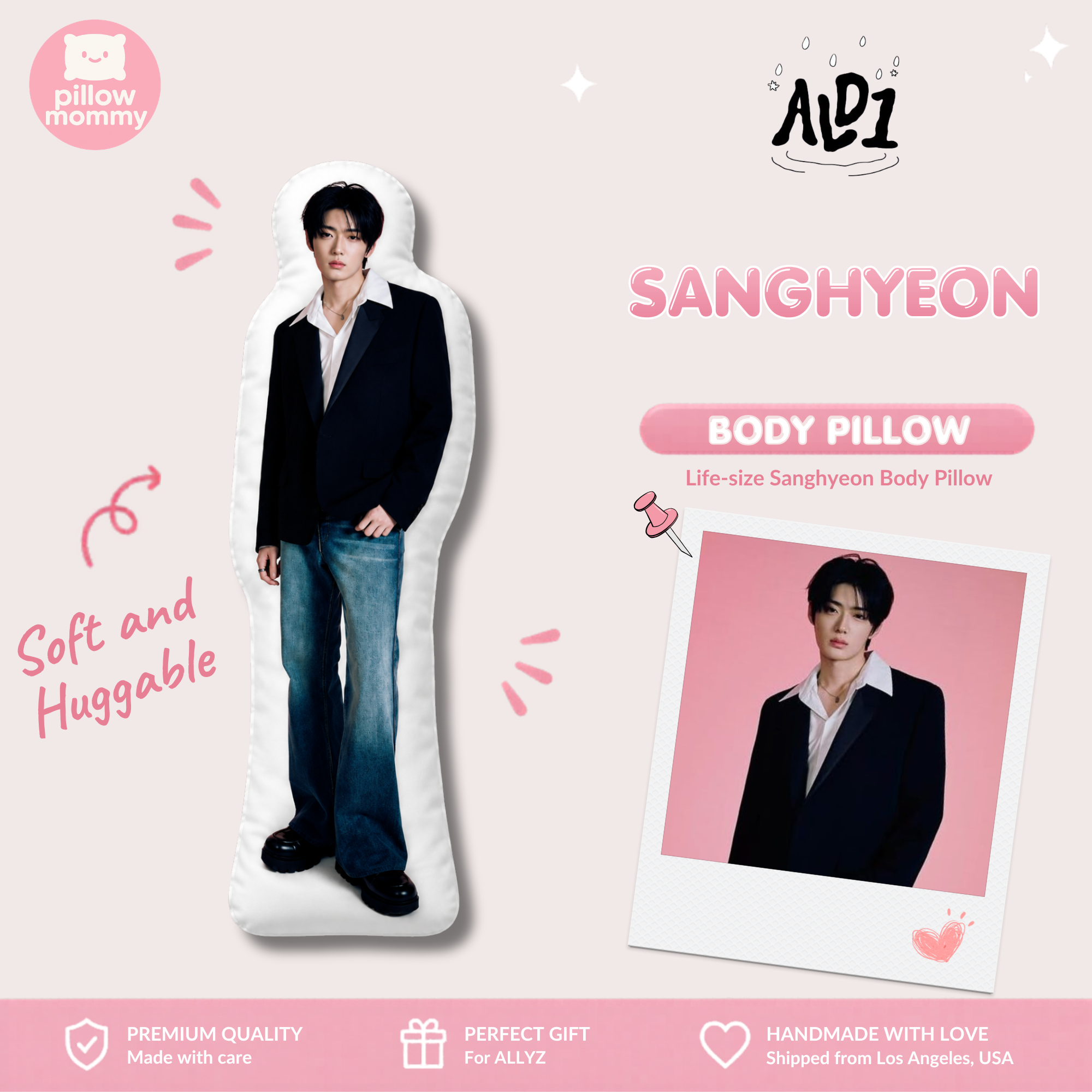 AD1 Sanghyeon Life-Size Body Pillow