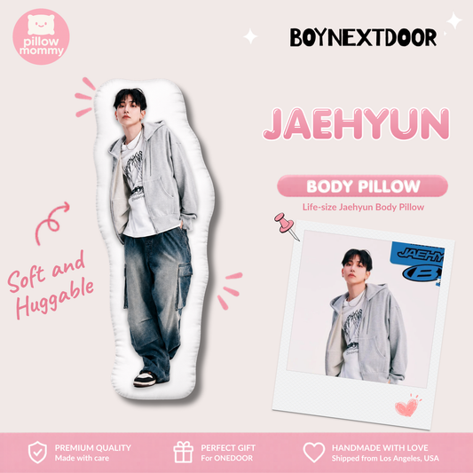 BOYNEXTDOOR Jaehyun Life-Size Body Pillow