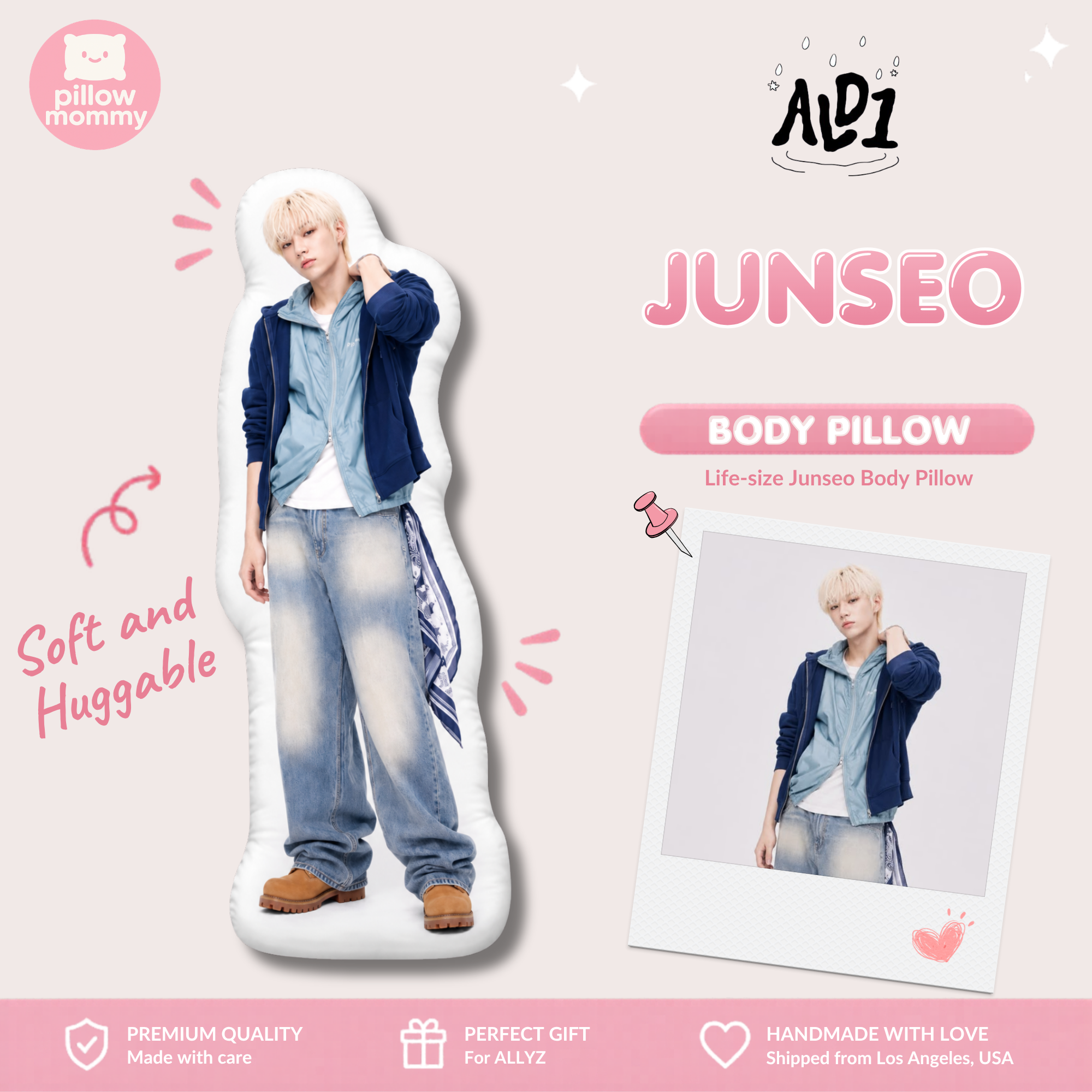 AD1 Junseo Life-Size Body Pillow