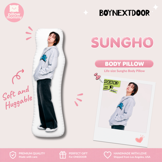 BOYNEXTDOOR Sungho Life-Size Body Pillow