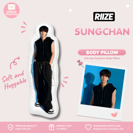 RIIZE Sungchan Life-Size Body Pillow