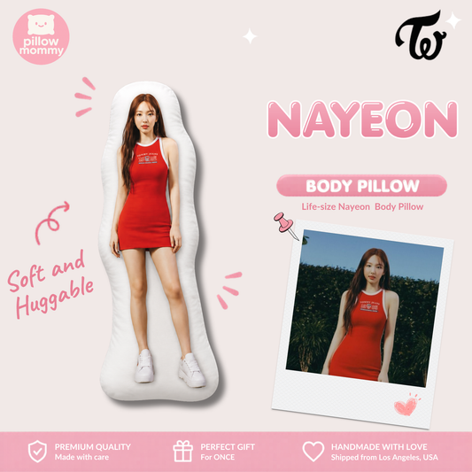TWICE Nayeon Life-Size Body Pillow
