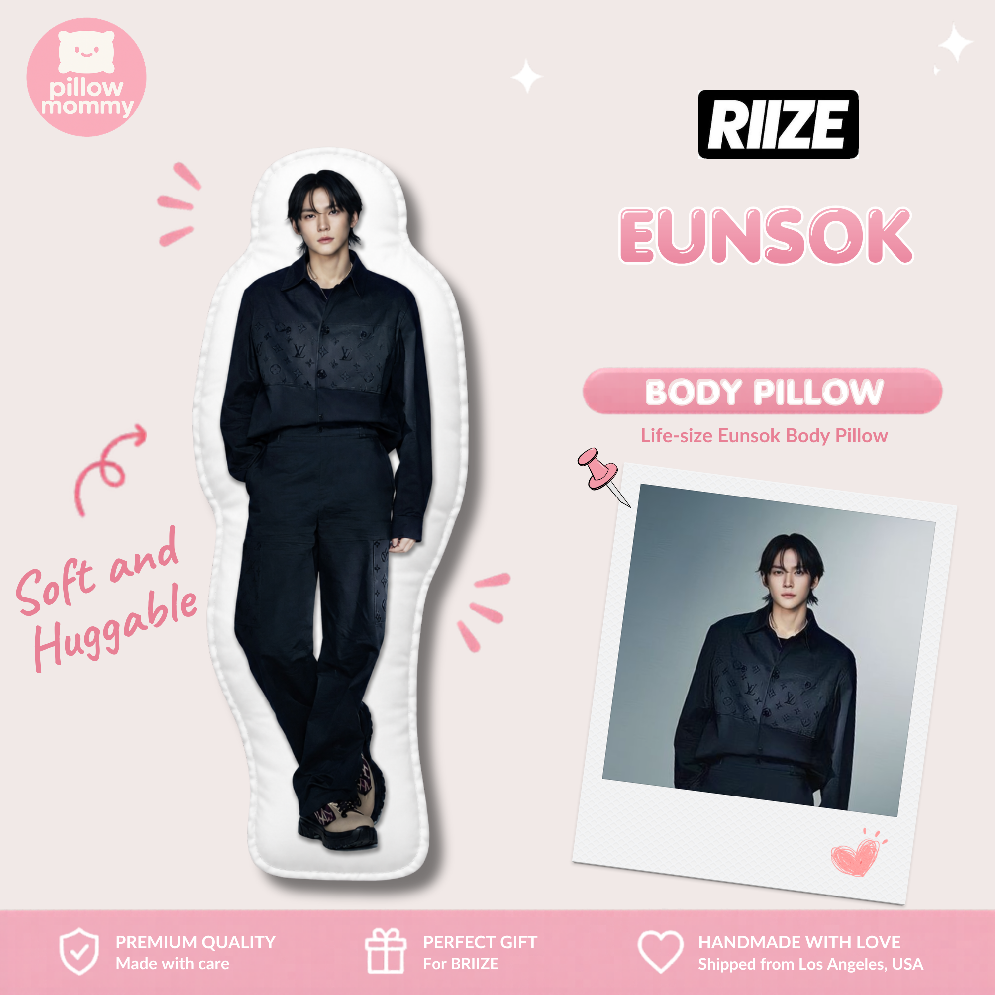 RIIZE Eunsok Life-Size Body Pillow