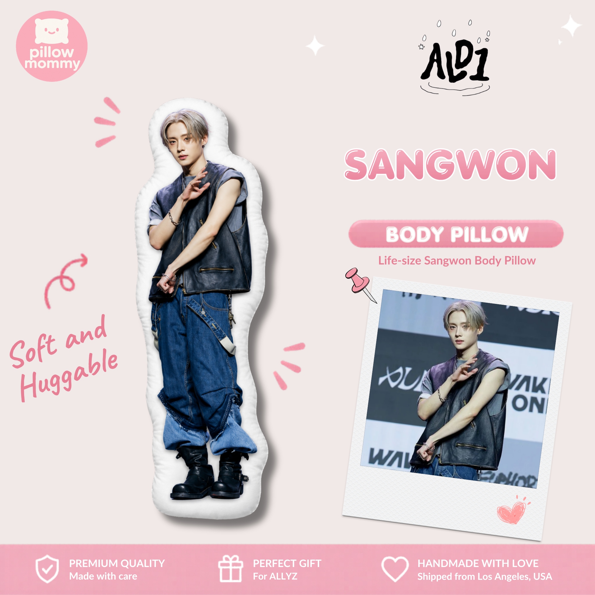 AD1 Sangwon Life-Size Body Pillow