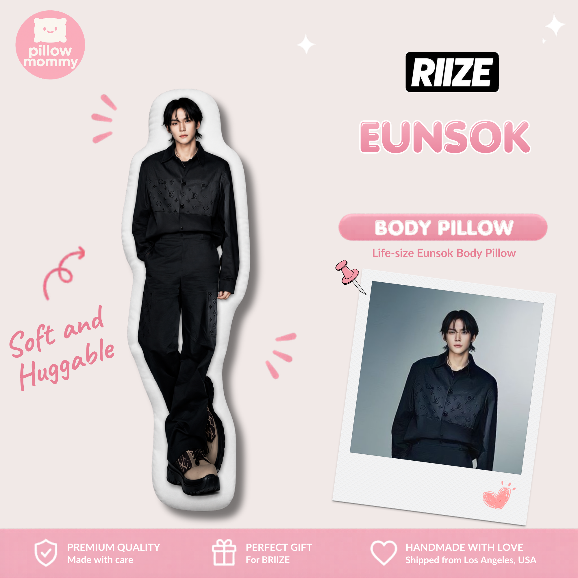 RIIZE Eunsok Life-Size Body Pillow