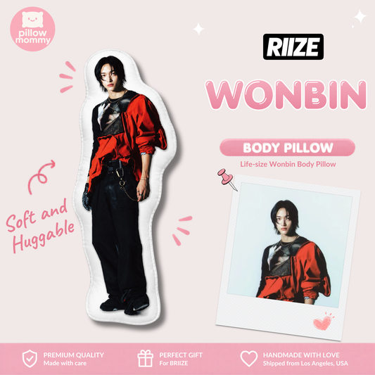 RIIZE Wonbin Life-Size Body Pillow