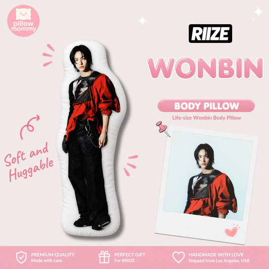 RIIZE Wonbin Life-Size Body Pillow