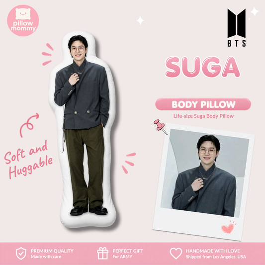 BTS SUGA Life-Size Body Pillow