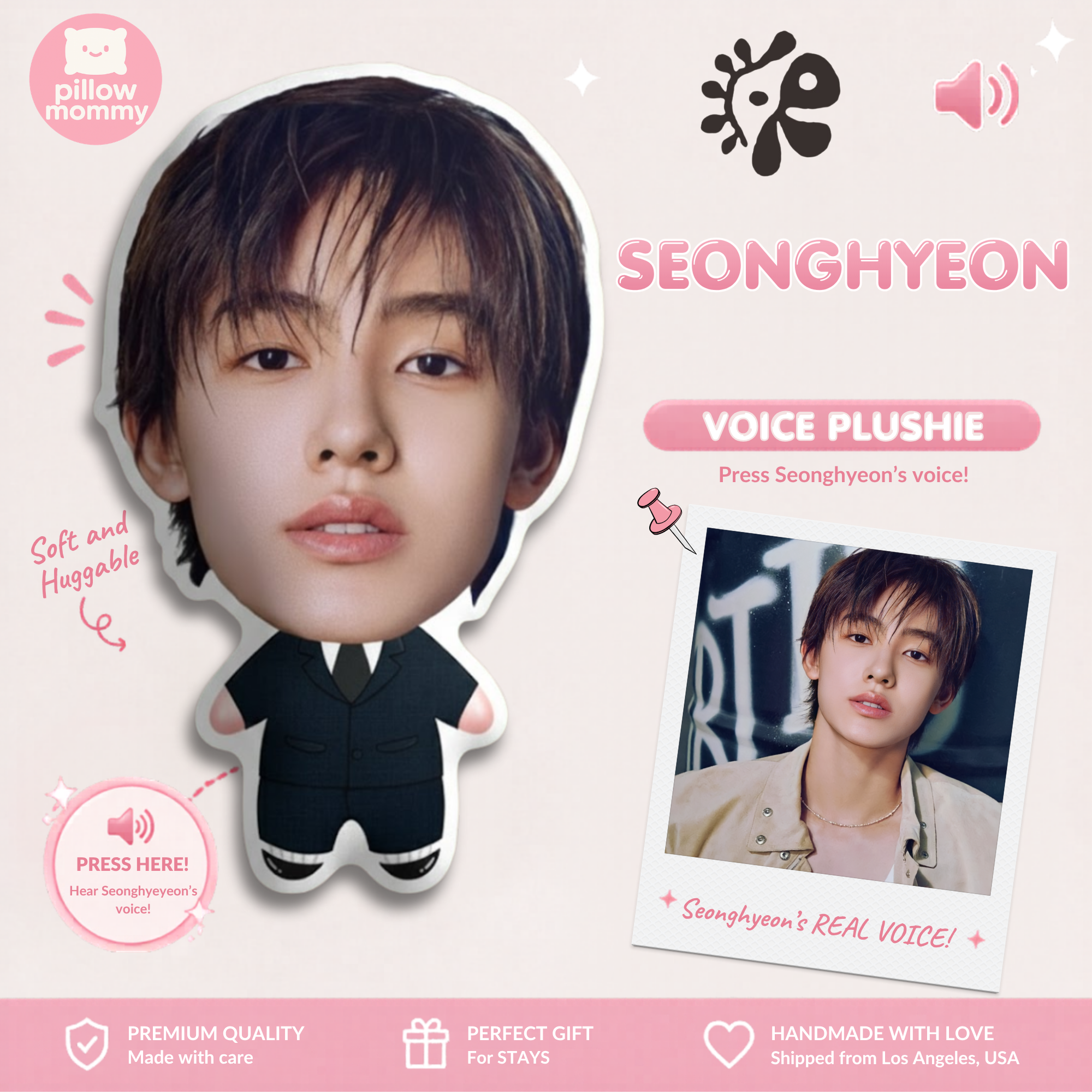 Cortis Seonghyeon Talking Plushie