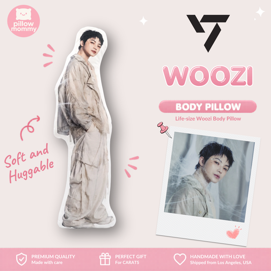 SEVENTEEN Woozi Happy Burstday Life-Size Body Pillow