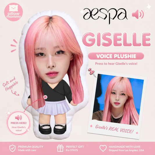 Aespa Giselle Talking Plushie