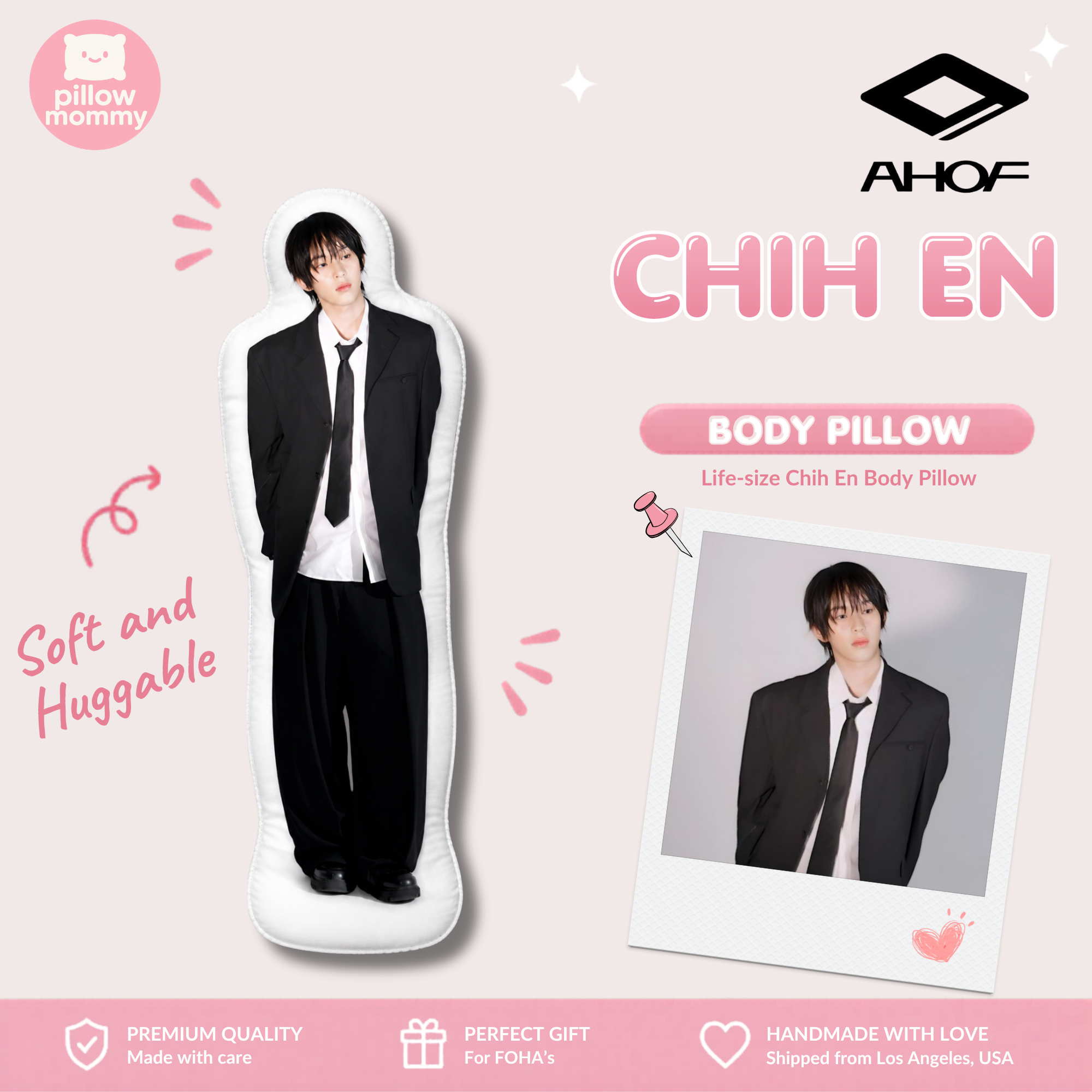 AHOF Chih En Life-Size Body Pillow