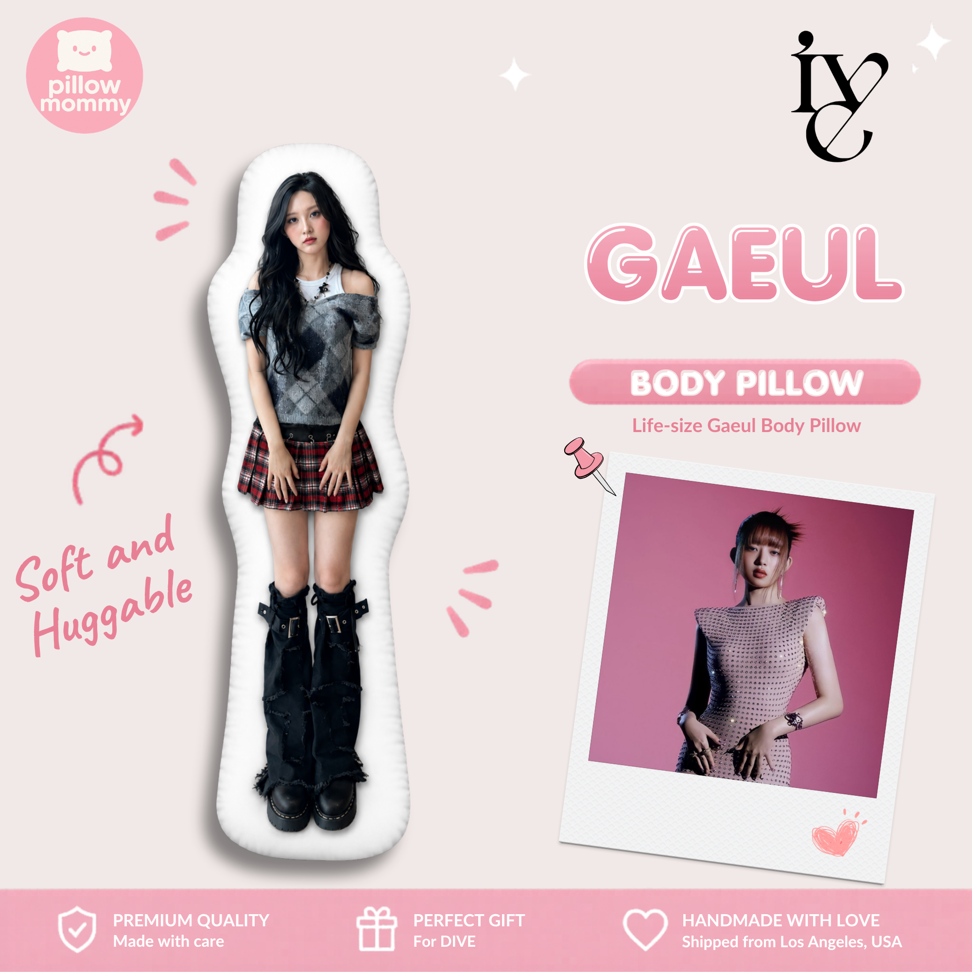 IVE Gaeul Life-Size Body Pillow