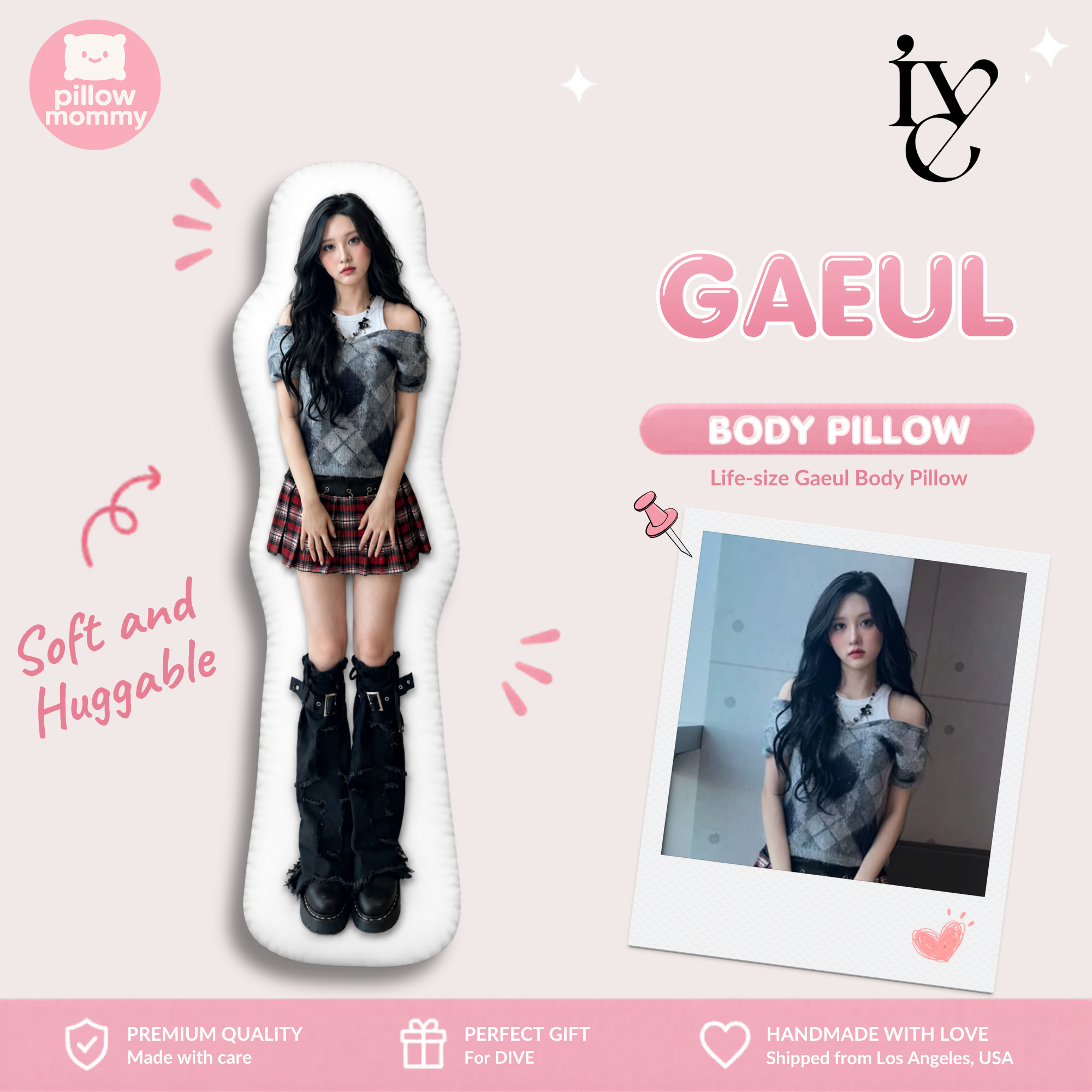 IVE Gaeul Life-Size Body Pillow