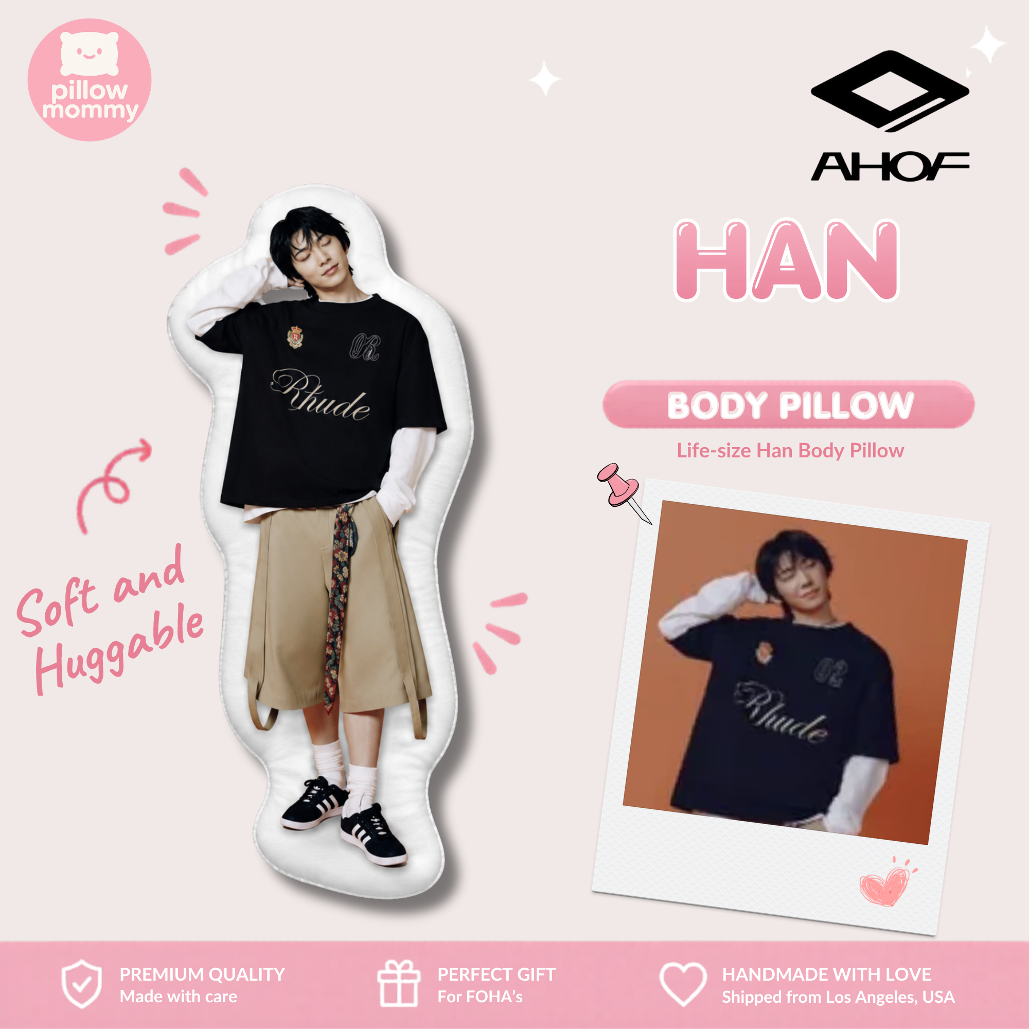 AHOF Han Life-Size Body Pillow