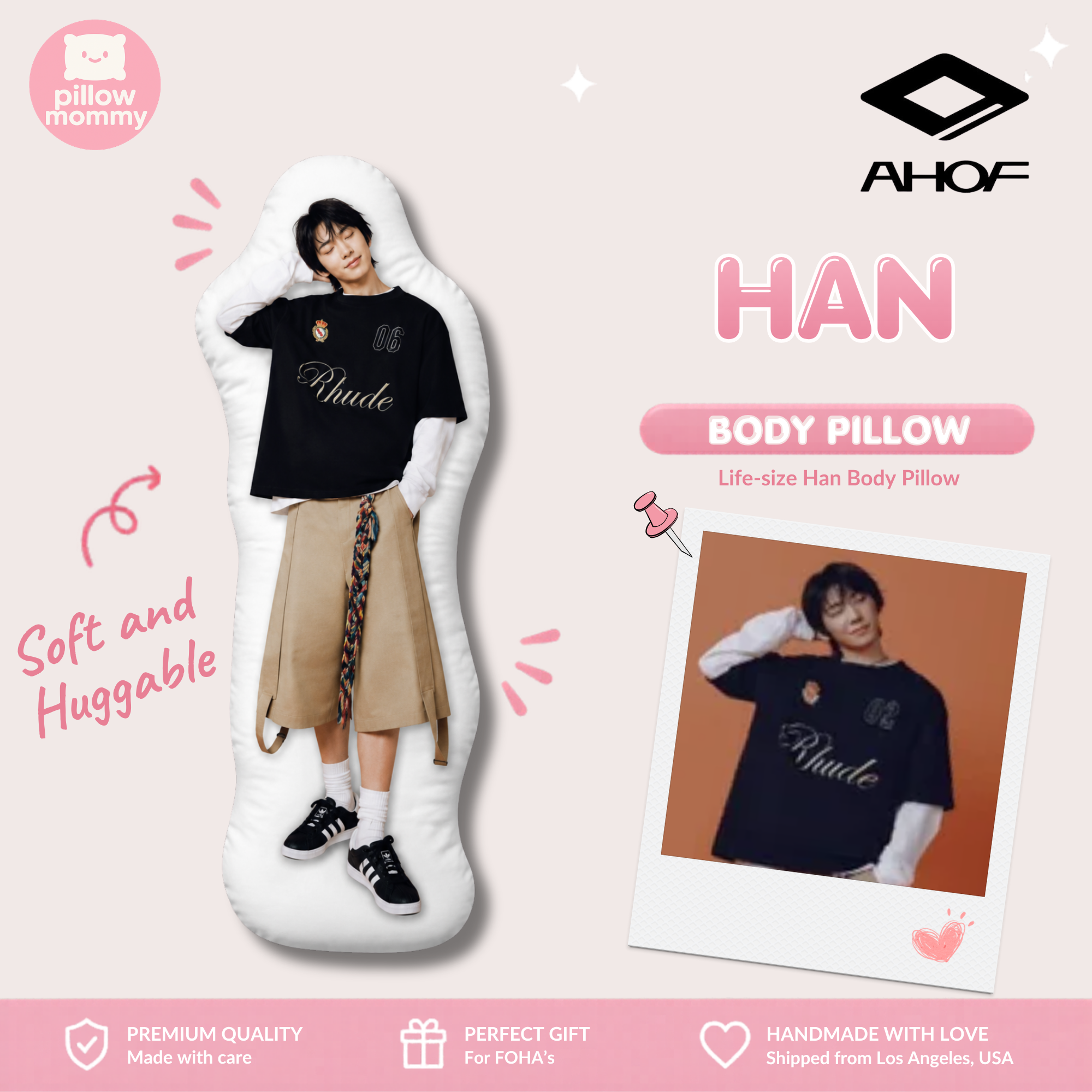 AHOF Han Life-Size Body Pillow