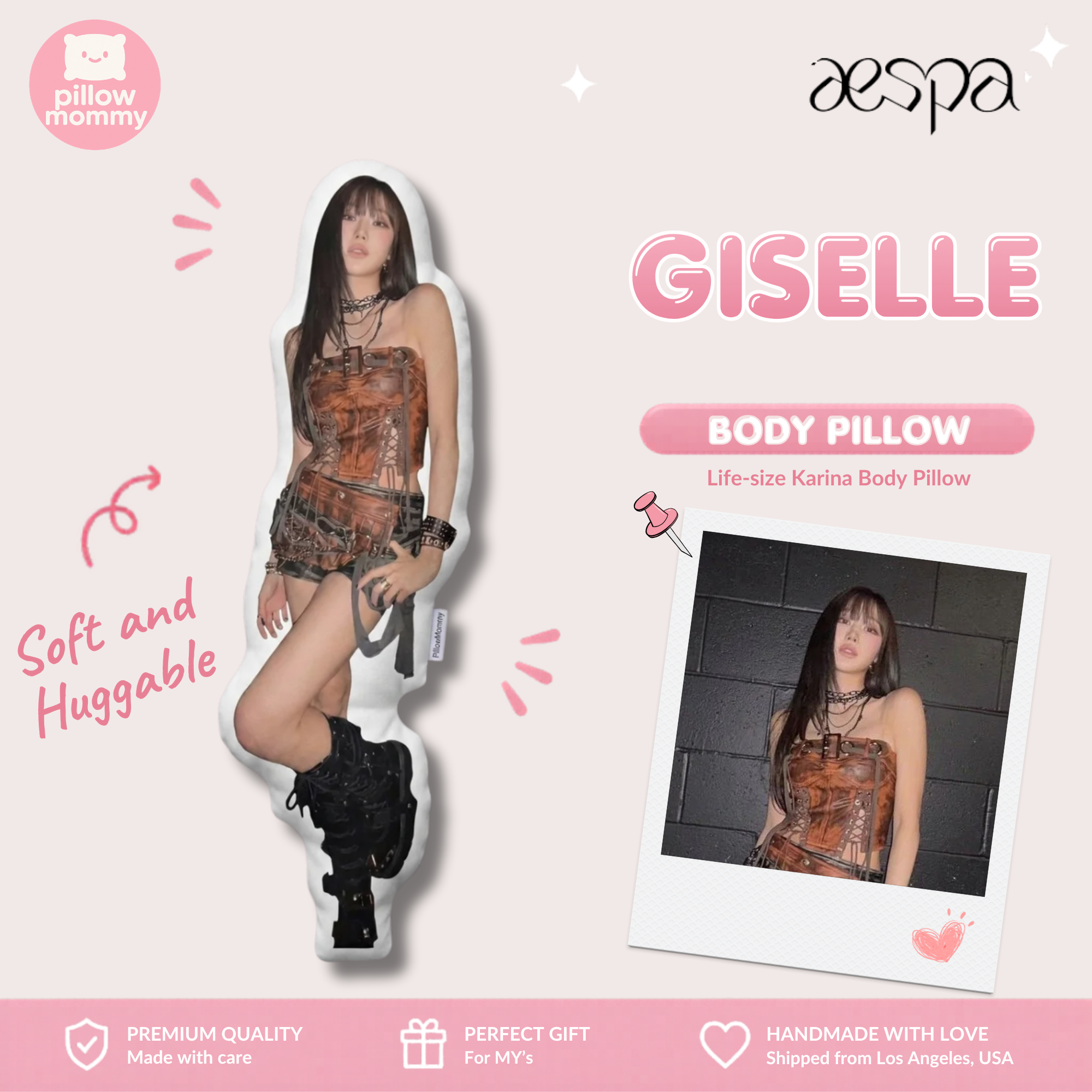 AESPA Giselle Life-Size Body Pillow