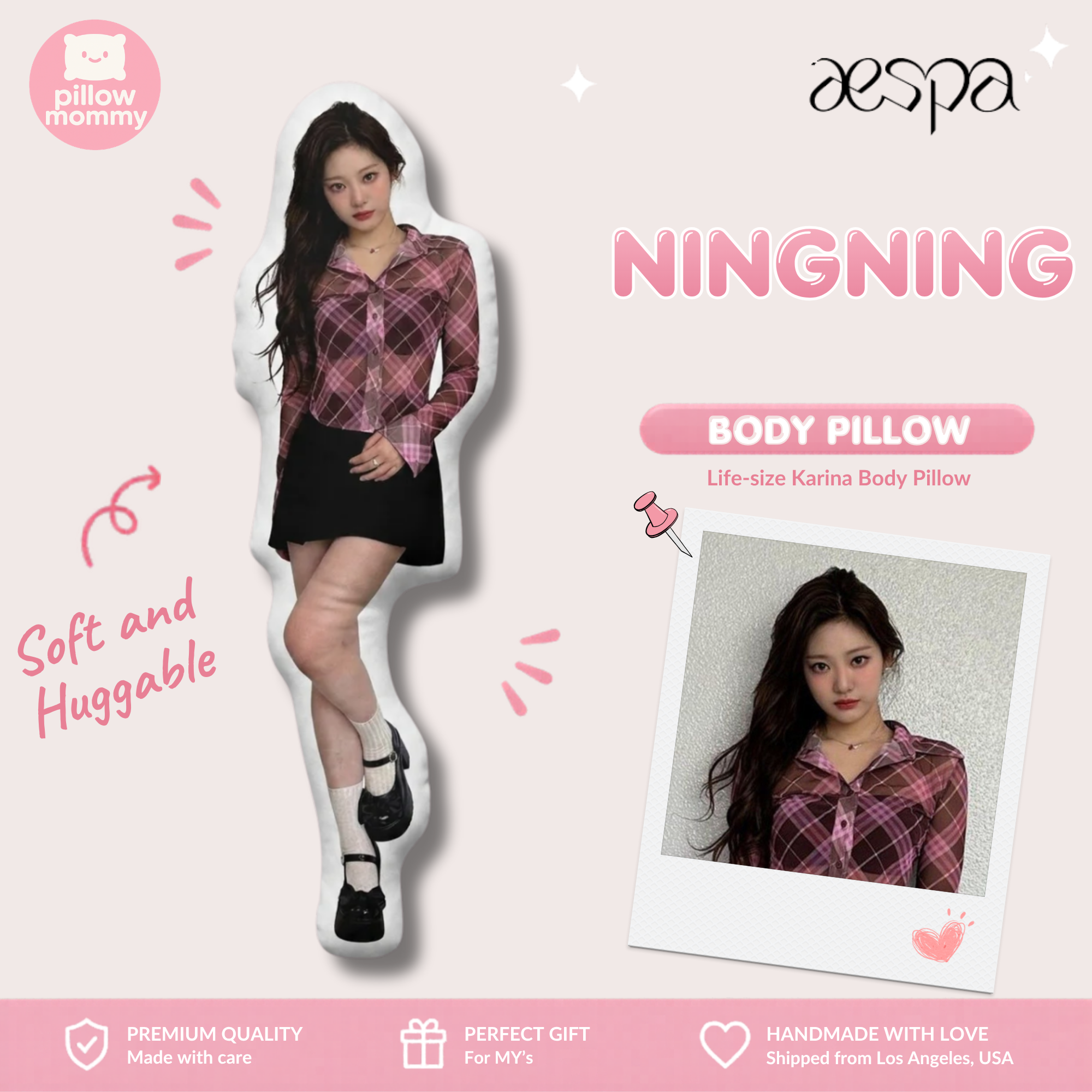 AESPA Ningning Life-Size Body Pillow