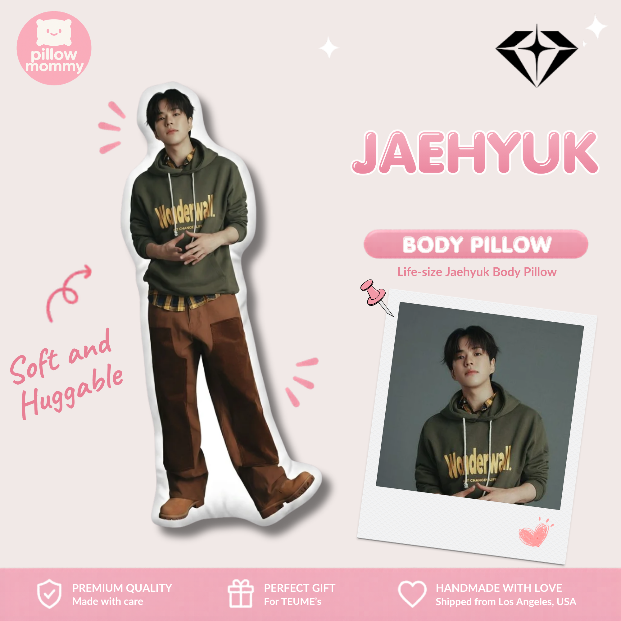 TREASURE Jaehyuk Life-Size Body Pillow