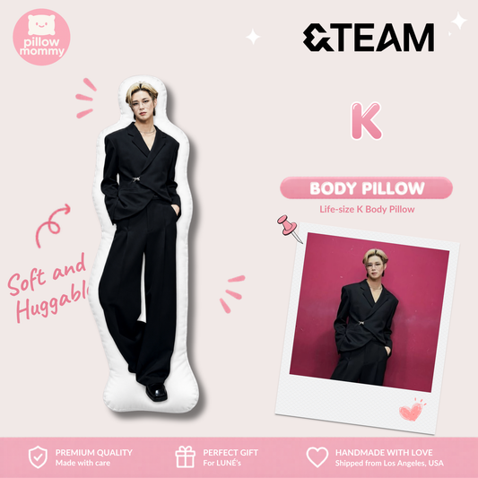 &TEAM K Life-Size Body Pillow