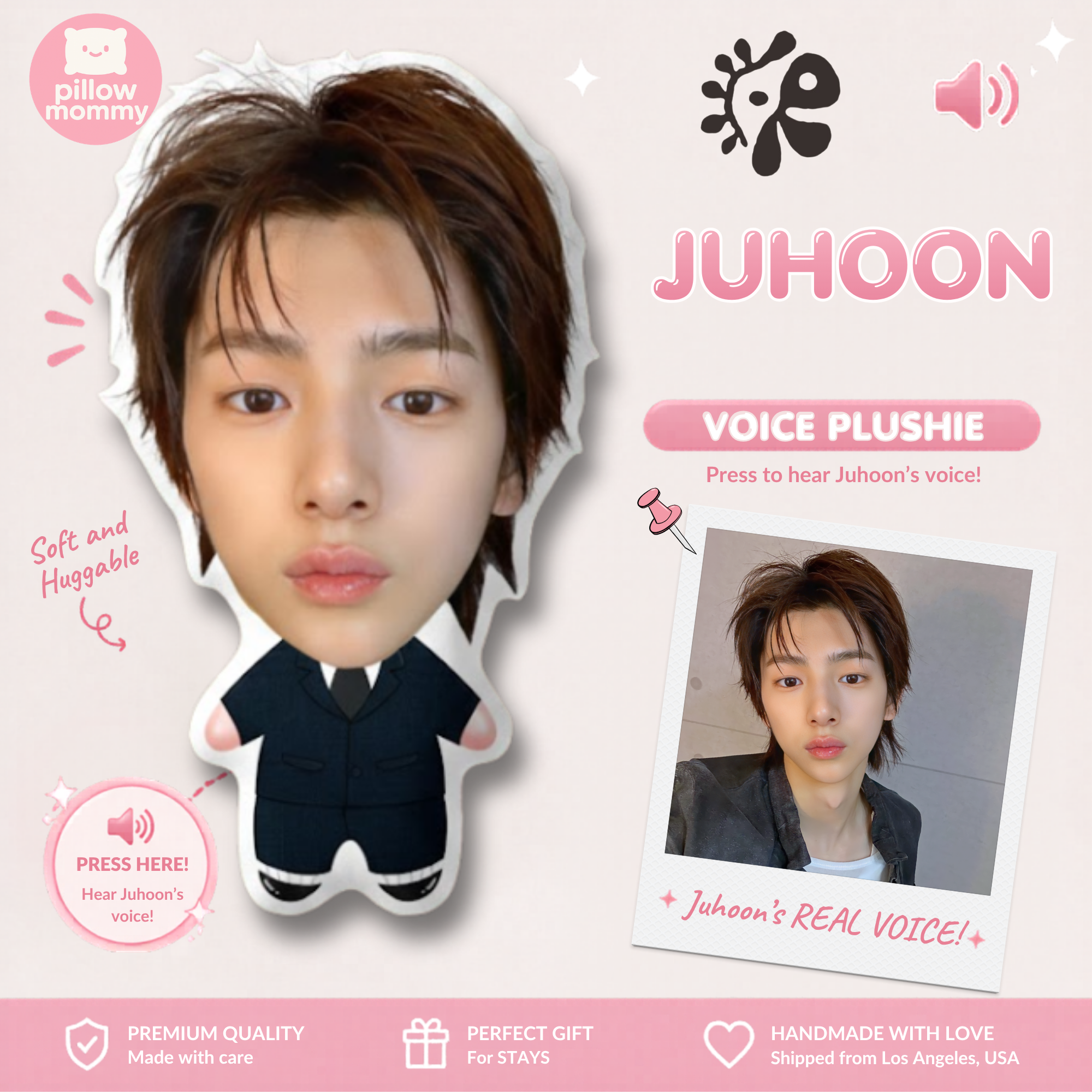 Cortis Juhoon Talking Plushie