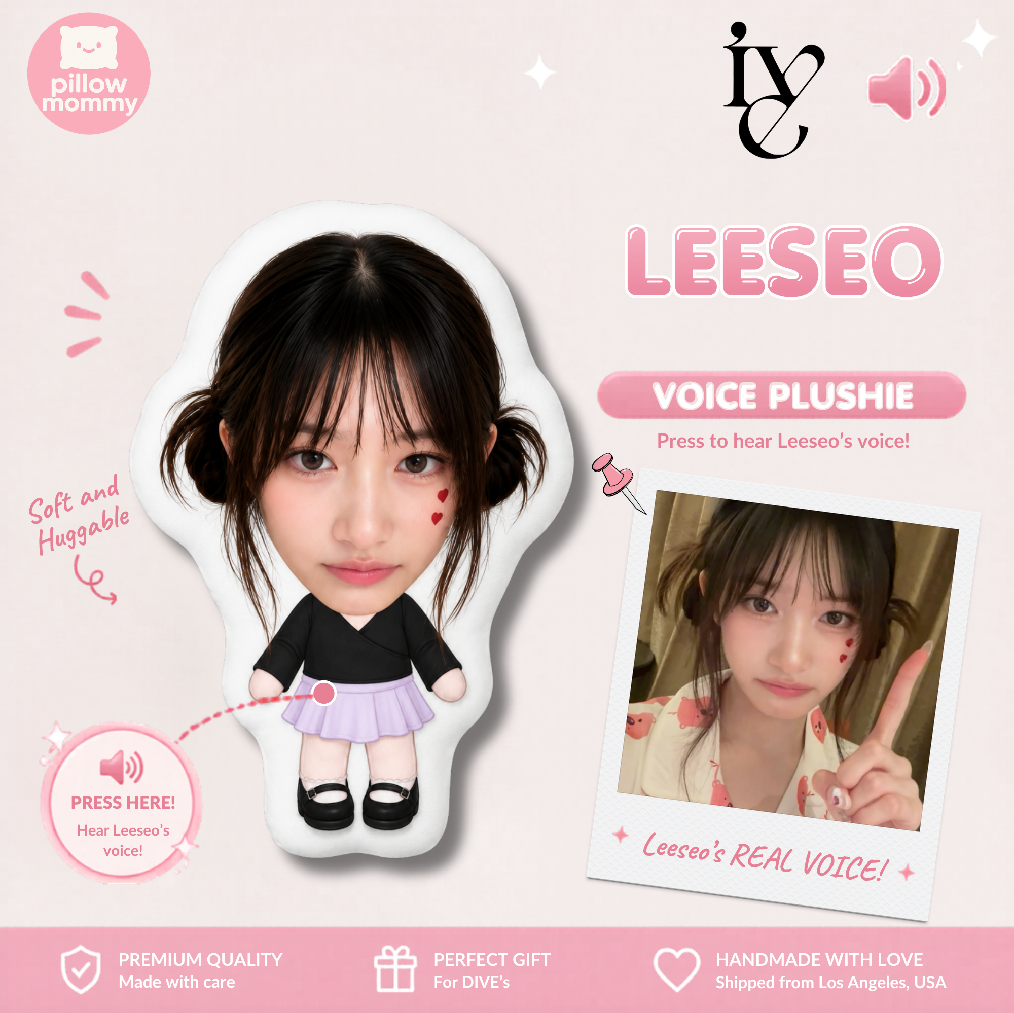 IVE Talking Plushie