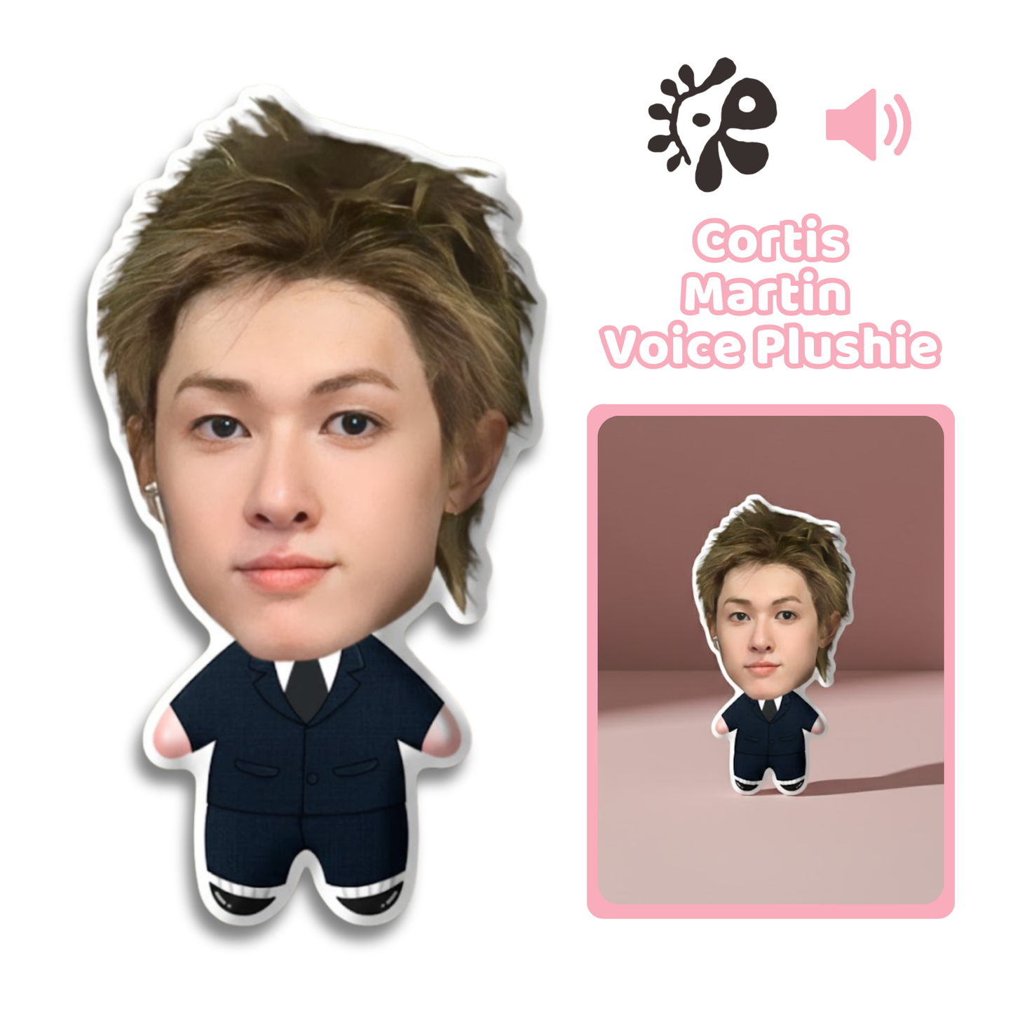 Cortis Martin Talking Plushie