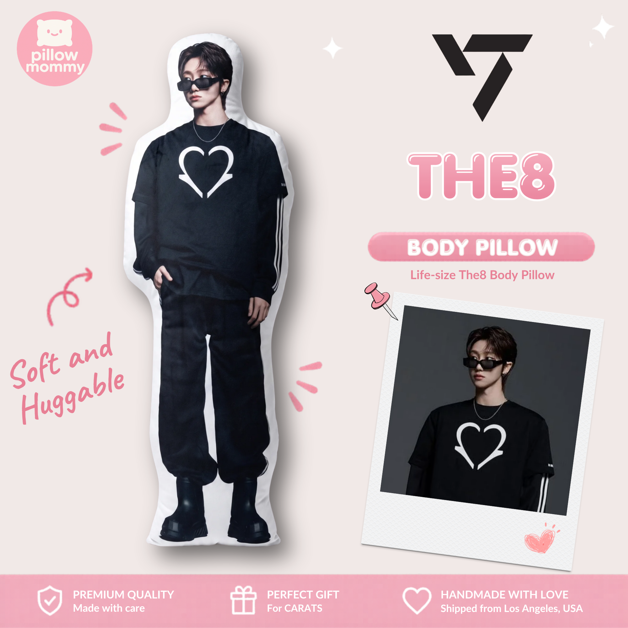 SEVENTEEN The8 Life-Size Body Pillow