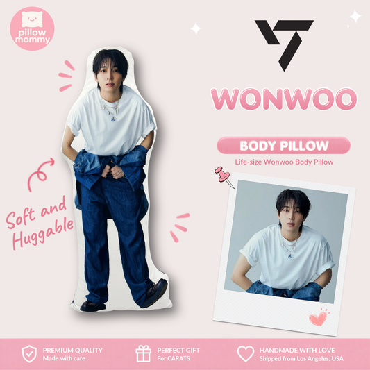 SEVENTEEN Wonwoo Life-Size Body Pillow