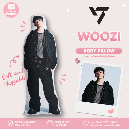 SEVENTEEN Woozi Life-Size Body Pillow
