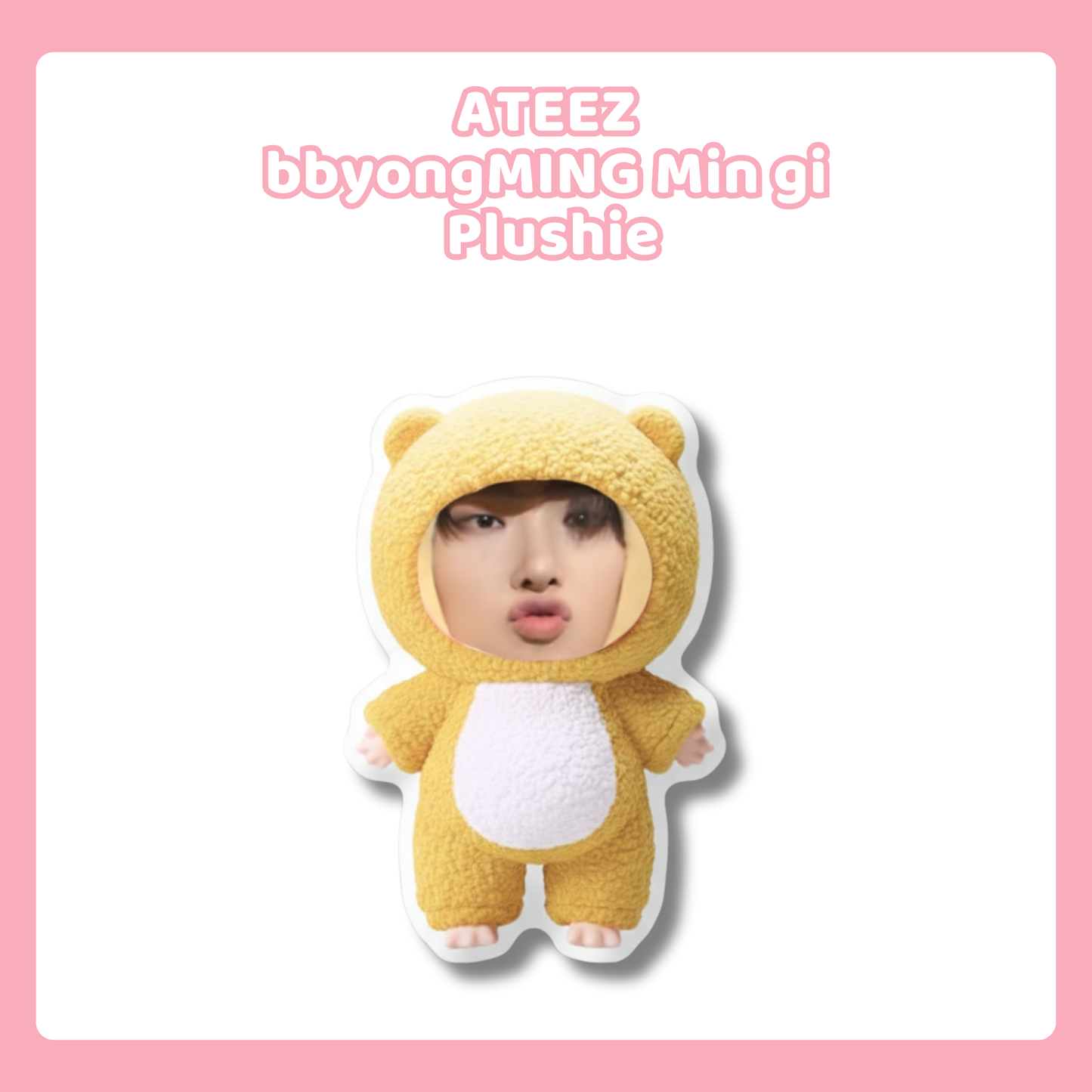 ATEEZ bbyongMING Mingi Plushie
