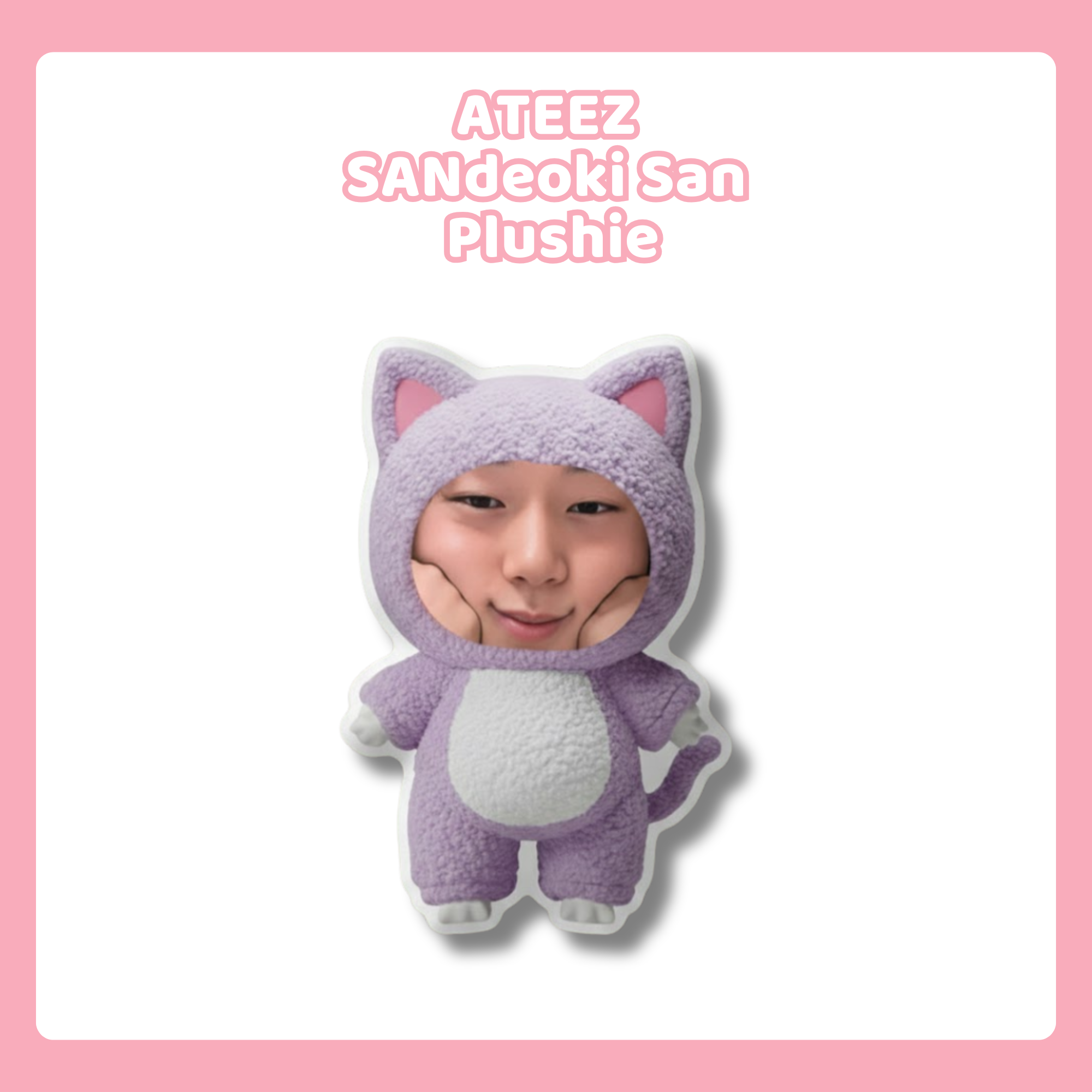 ATEEZ SANdeoki San  Plushie