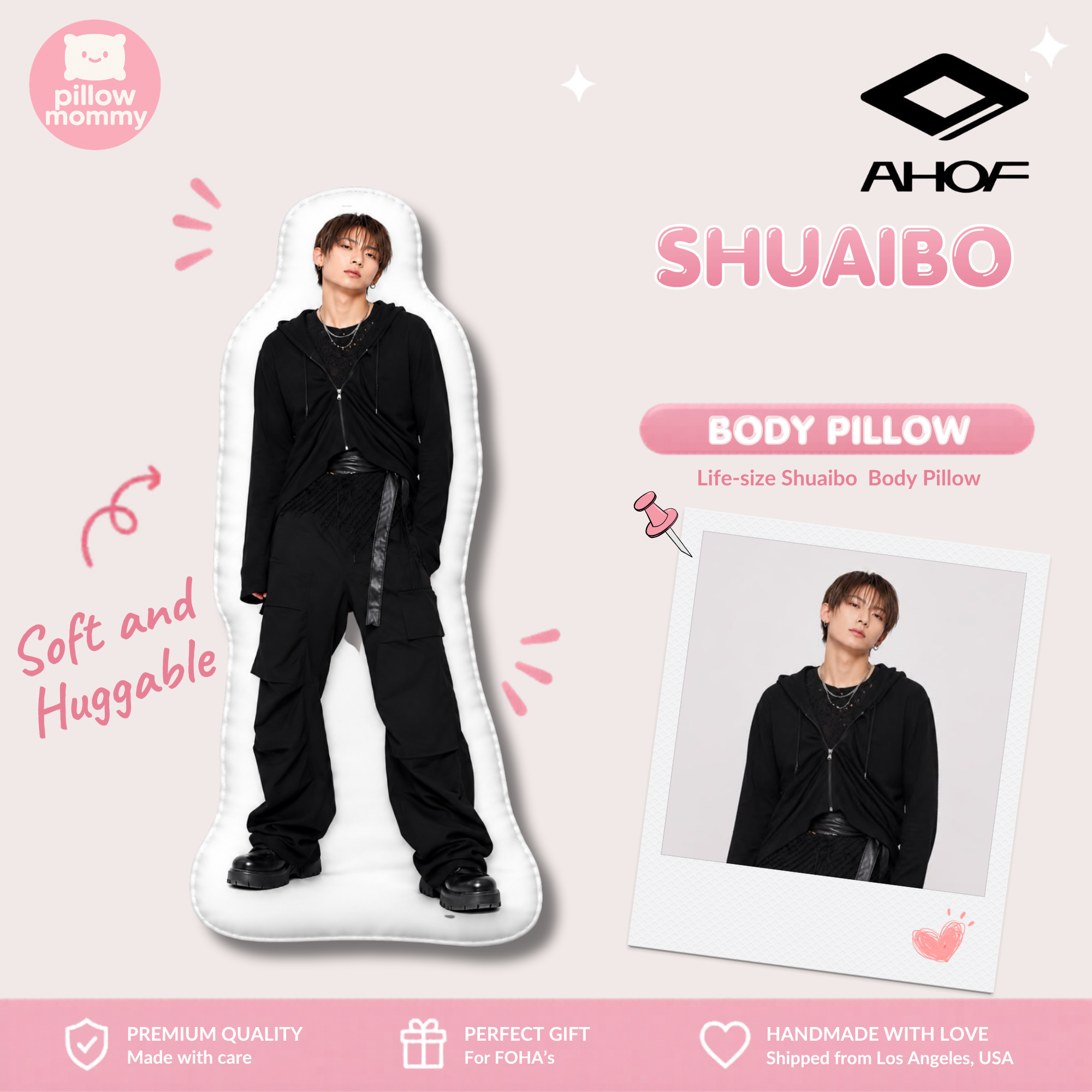 AHOF Shuaibo Life-Size Body Pillow