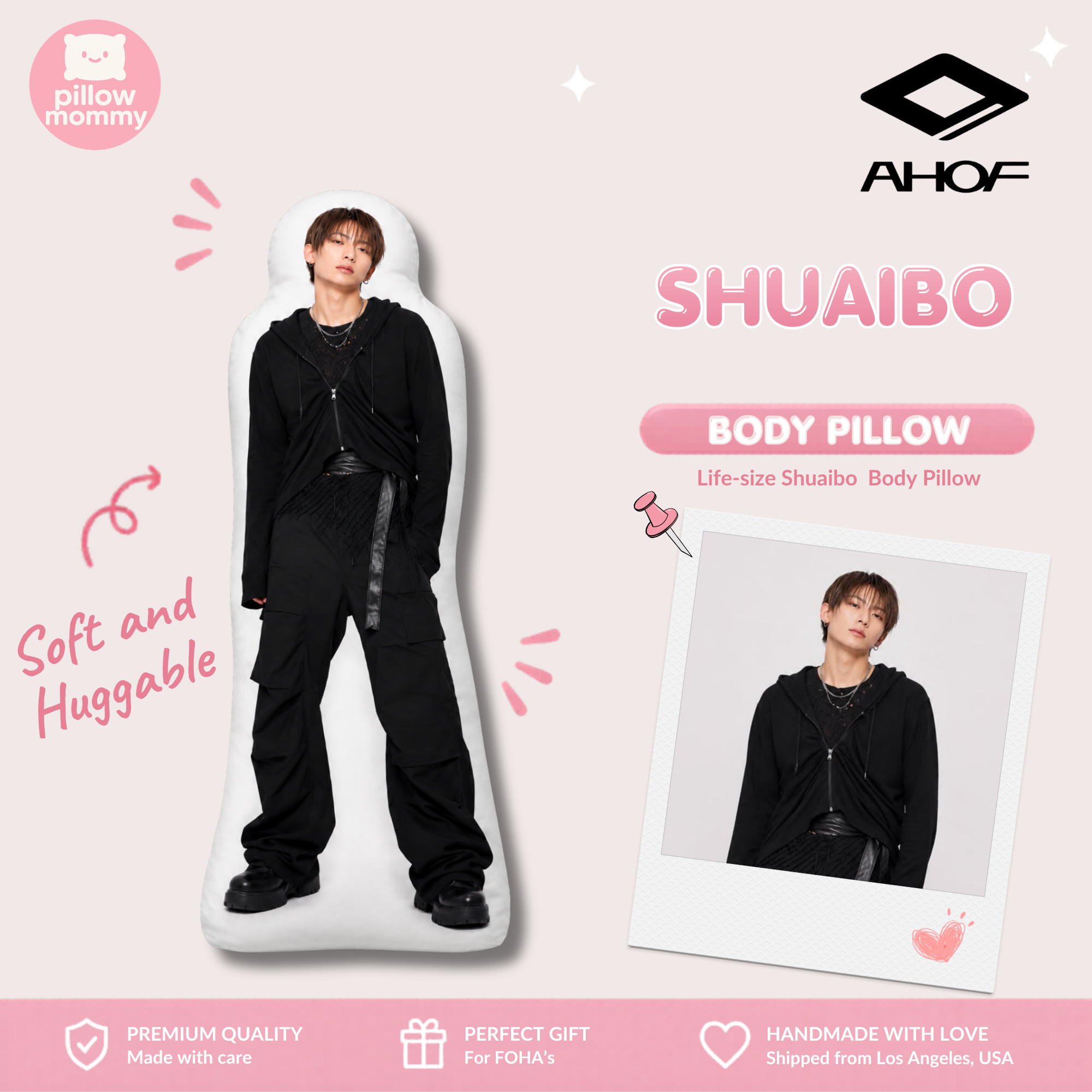 AHOF Shuaibo Life-Size Body Pillow