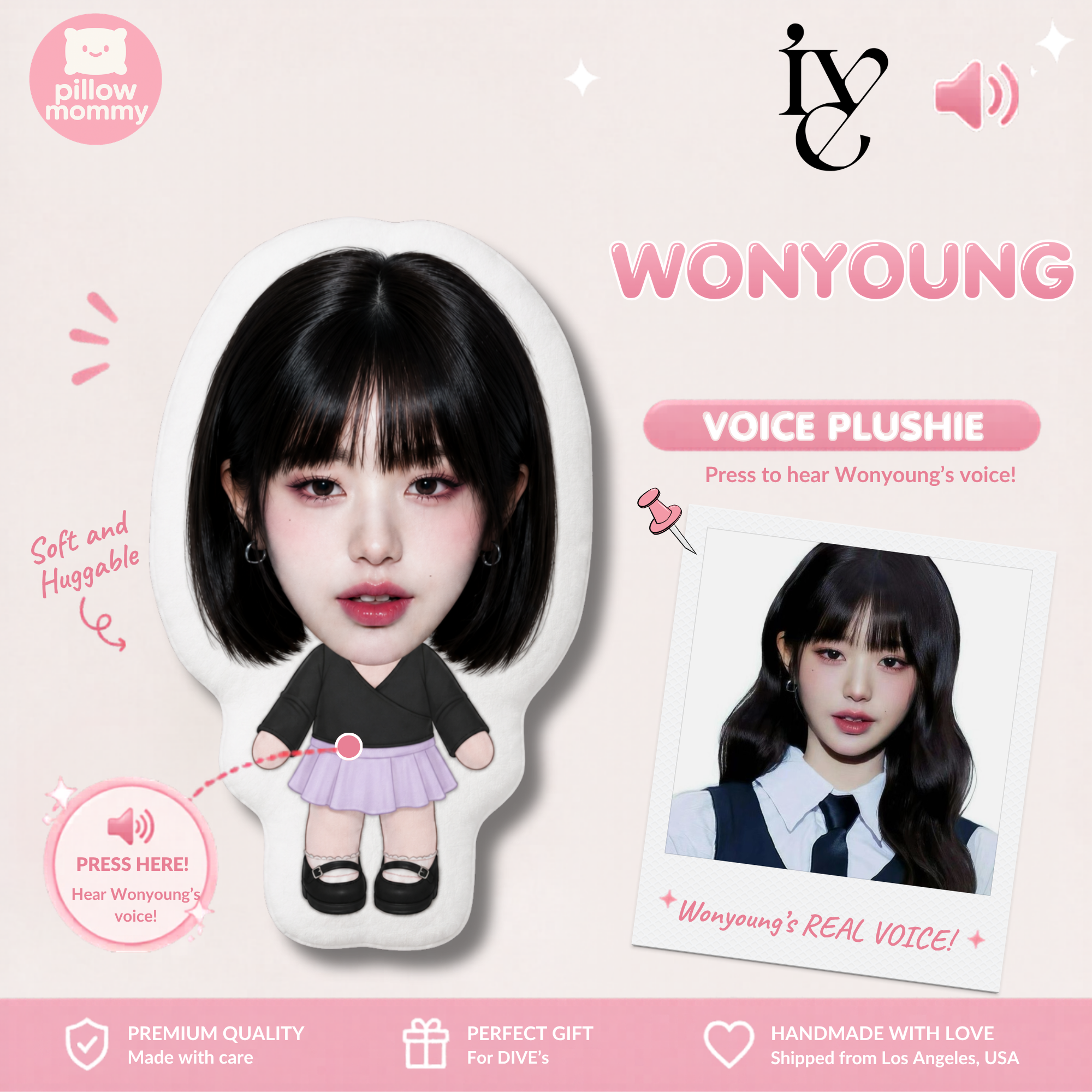 IVE Talking Plushie