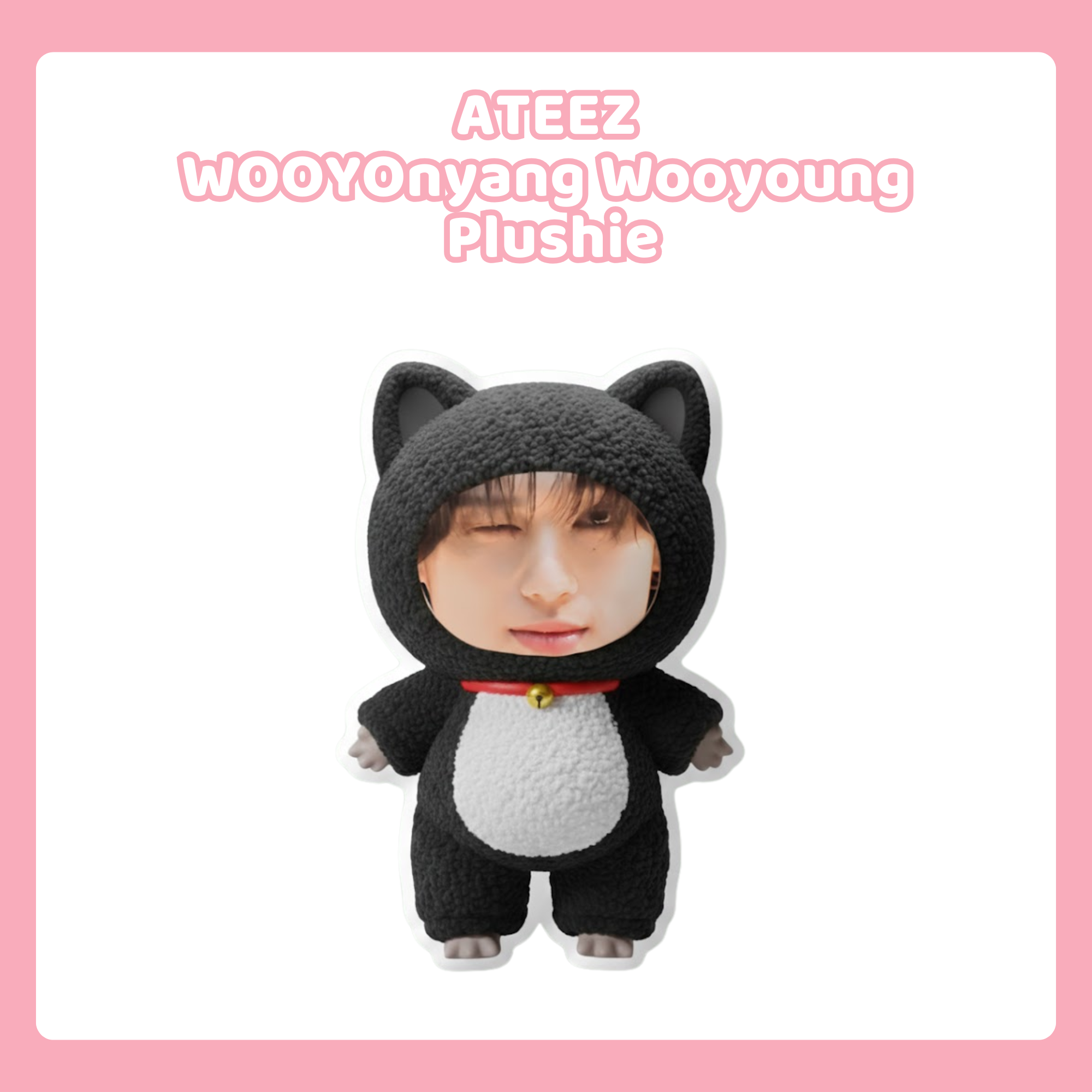 ATEEZ WOOYOnyang Wooyoung Plushie