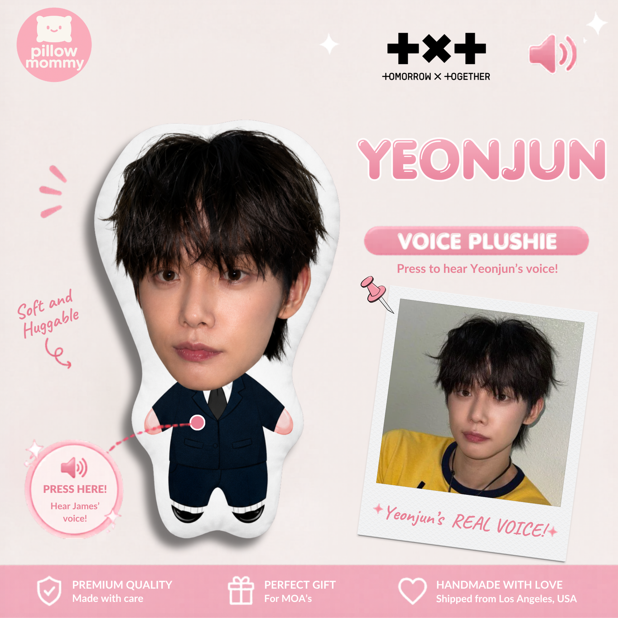 TXT Yeonjun Talking Plushie