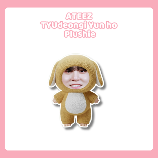 ATEEZ TYUdeongi Yunho Plushie