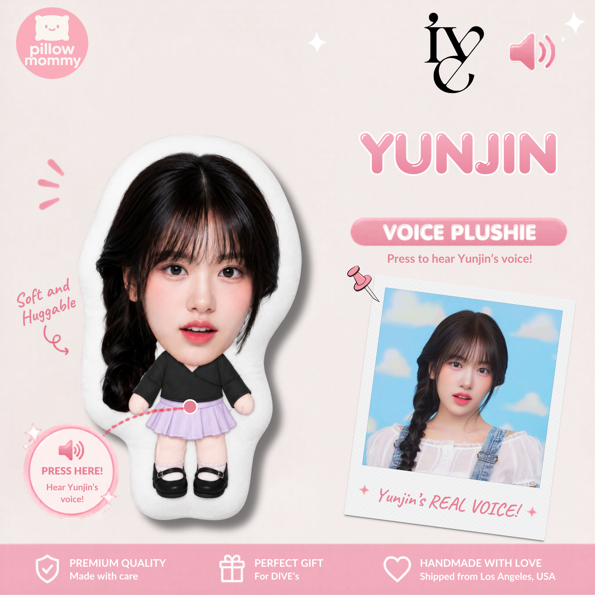 IVE Talking Plushie